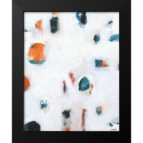 Outside Over There 2 Black Modern Wood Framed Art Print by Weiss, Jan