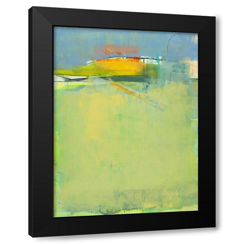 If I Leave You Now Black Modern Wood Framed Art Print with Double Matting by Wakefield, Martha
