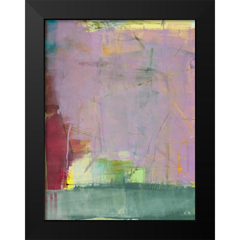 You Only Just Arrived  Black Modern Wood Framed Art Print by Wakefield, Martha