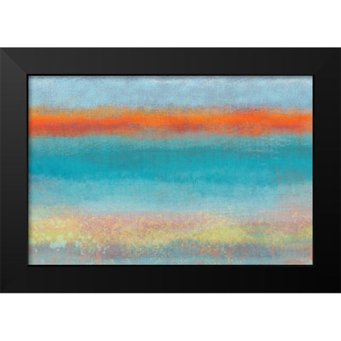 Country Sky 1 Black Modern Wood Framed Art Print by Weiss, Jan