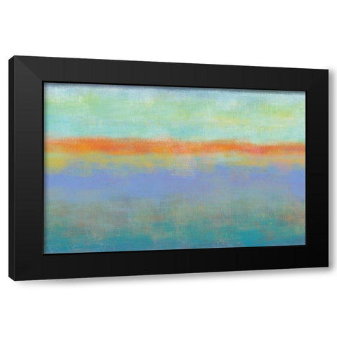 Country Sky 2 Black Modern Wood Framed Art Print with Double Matting by Weiss, Jan