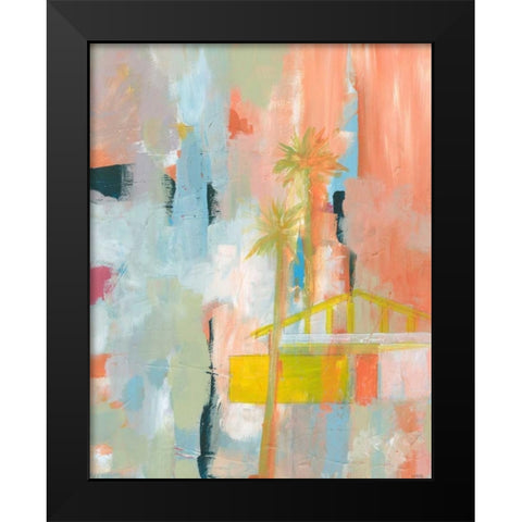 Desert Living 1 Black Modern Wood Framed Art Print by Weiss, Jan