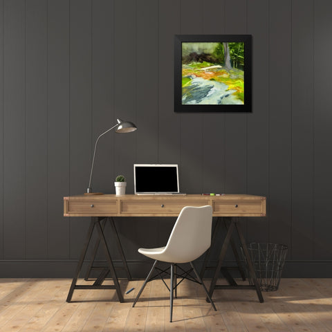 This Is the Way Black Modern Wood Framed Art Print by Wakefield, Martha