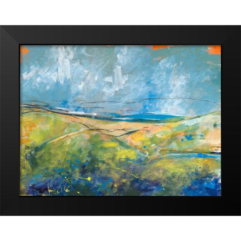 Early Springs Days Black Modern Wood Framed Art Print by Weiss, Jan