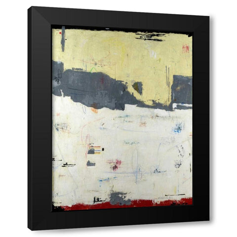 Shift Black Modern Wood Framed Art Print with Double Matting by Weaverling, Julie