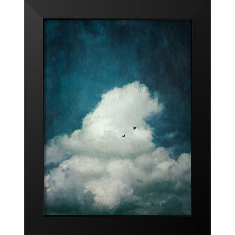 The Cloud Black Modern Wood Framed Art Print by Wuestenhagen, Dirk