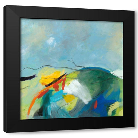 Alpine No. 2 Black Modern Wood Framed Art Print by Weiss, Jan