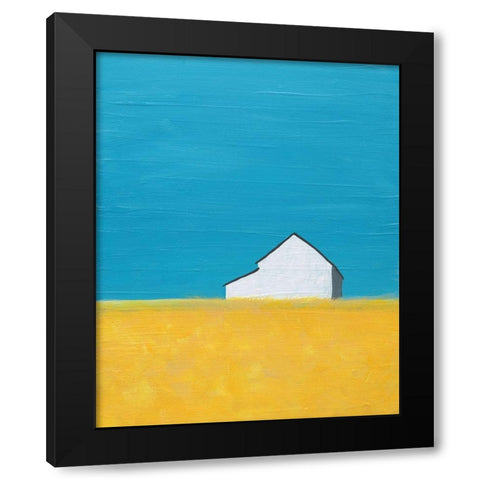 Its a Barn Black Modern Wood Framed Art Print by Weiss, Jan