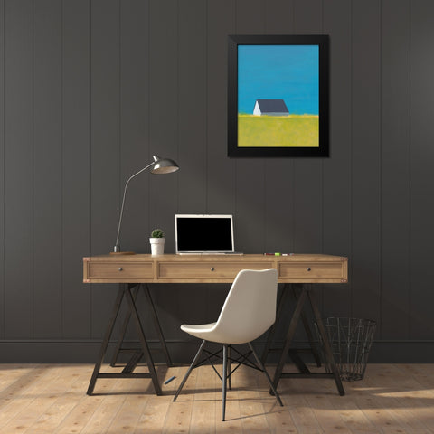 Its a Farmhouse Black Modern Wood Framed Art Print by Weiss, Jan