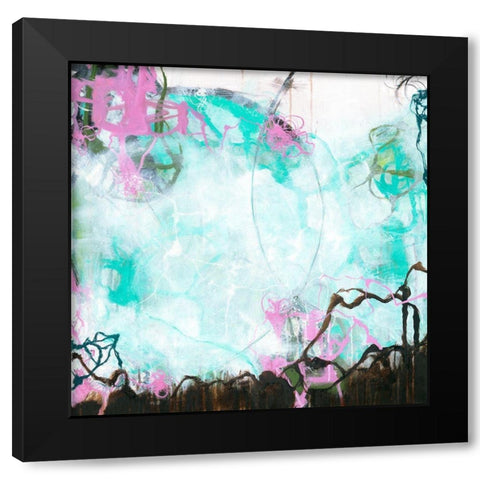 Crossroads Black Modern Wood Framed Art Print with Double Matting by Zivoin, Romeo