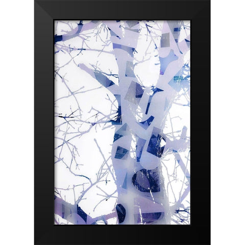 Can You See Me Now Black Modern Wood Framed Art Print by Zinna, Lisa