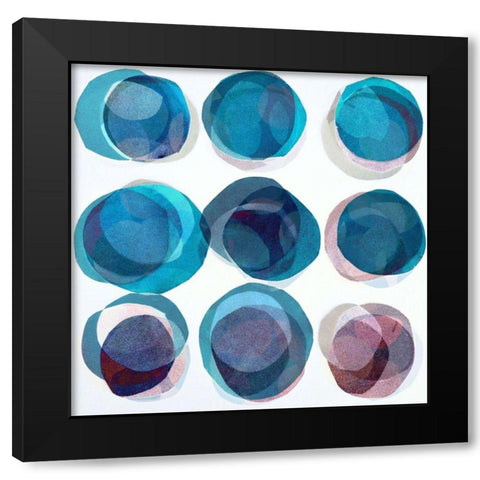 Fearless Black Modern Wood Framed Art Print with Double Matting by Zinna, Lisa