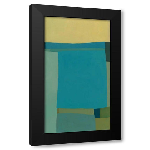 At the Beach III Black Modern Wood Framed Art Print with Double Matting by Zinn, Tamar