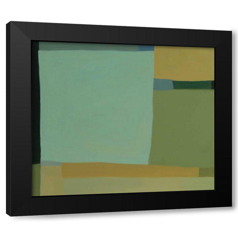 Lorettas View 4 Black Modern Wood Framed Art Print with Double Matting by Zinn, Tamar