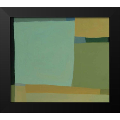 Lorettas View 4 Black Modern Wood Framed Art Print by Zinn, Tamar