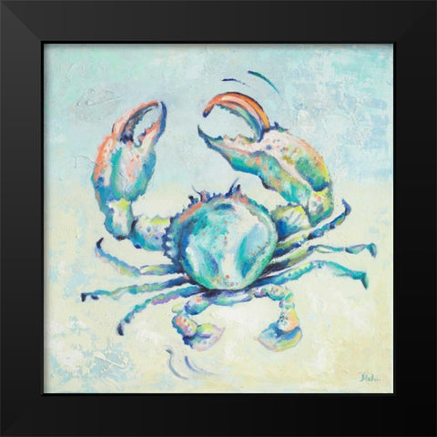 Surf Side I Black Modern Wood Framed Art Print by Pinto, Patricia