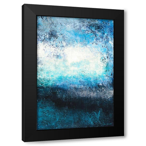 Future Place II Black Modern Wood Framed Art Print with Double Matting by Loreth, Lanie