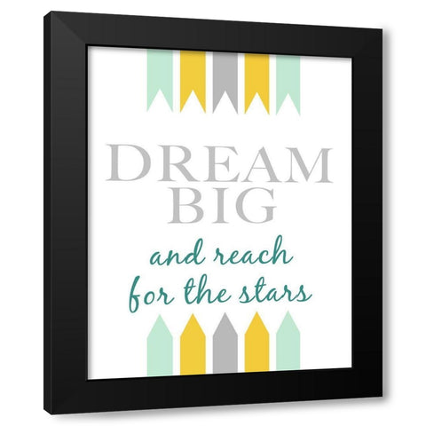 Woodsy Whimsy Sleep II Black Modern Wood Framed Art Print with Double Matting by SD Graphics Studio