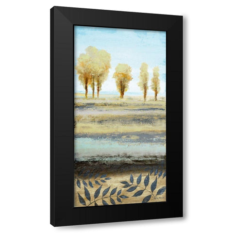 Tree line I Black Modern Wood Framed Art Print by Marcon, Michael