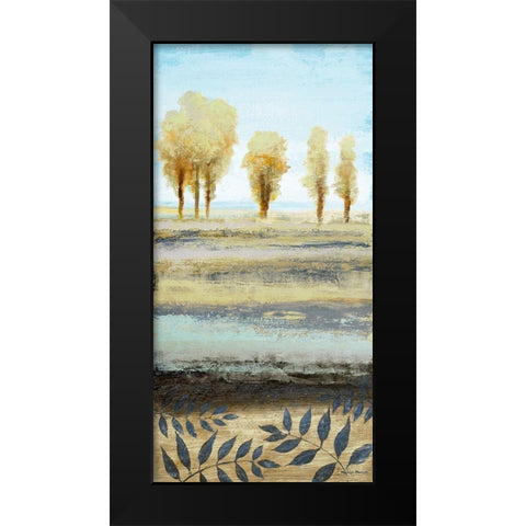 Tree line I Black Modern Wood Framed Art Print by Marcon, Michael