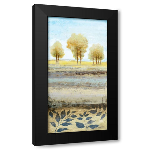 Tree line II Black Modern Wood Framed Art Print by Marcon, Michael