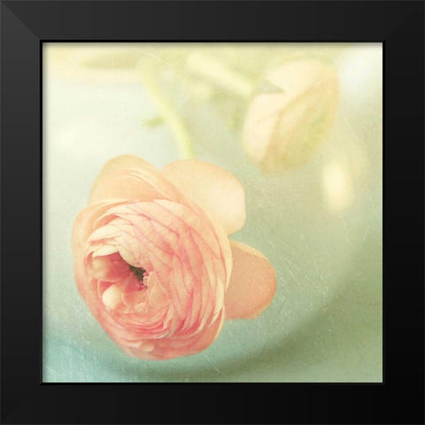 Vintage Peony II Black Modern Wood Framed Art Print by Gardner, Sarah