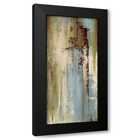 The Blue and Green Ones II Black Modern Wood Framed Art Print by Pinto, Patricia