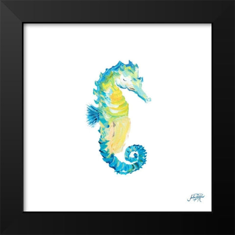 Sea Creatures III Black Modern Wood Framed Art Print by DeRice, Julie