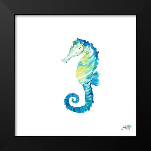 Sea Creatures IV Black Modern Wood Framed Art Print by DeRice, Julie