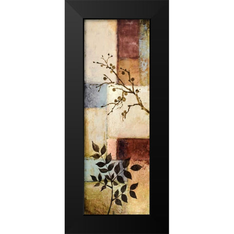Through the Seasons III Black Modern Wood Framed Art Print by Marcon, Michael