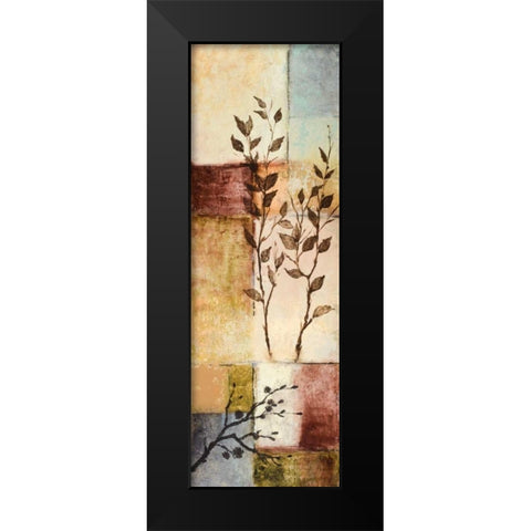 Through the Seasons II Black Modern Wood Framed Art Print by Marcon, Michael
