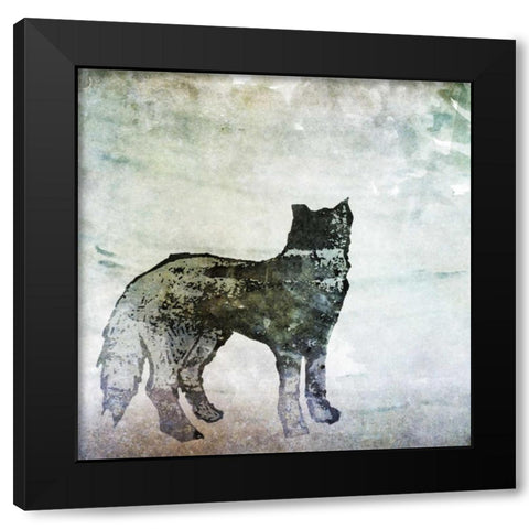 Wildlife on Site II Black Modern Wood Framed Art Print with Double Matting by Biscardi, Nicholas