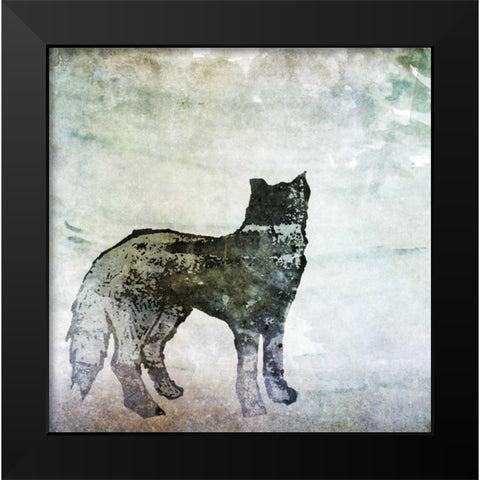 Wildlife on Site II Black Modern Wood Framed Art Print by Biscardi, Nicholas