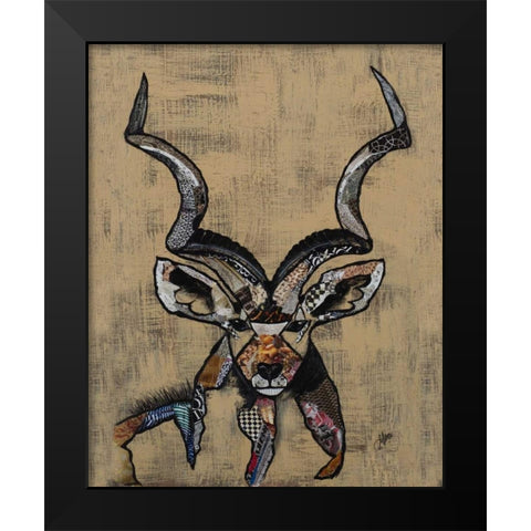 Serengeti Wildlife I Black Modern Wood Framed Art Print by Ritter, Gina