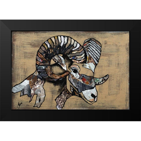Serengeti Wildlife III Black Modern Wood Framed Art Print by Ritter, Gina
