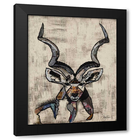 Serengetti Wildlife I Black Modern Wood Framed Art Print by Ritter, Gina