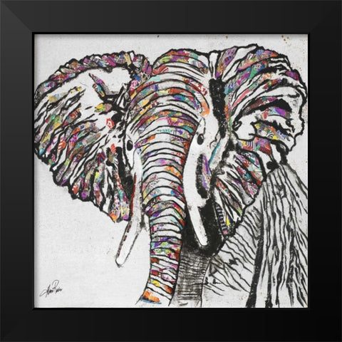 Serengeti Plains II Black Modern Wood Framed Art Print by Ritter, Gina