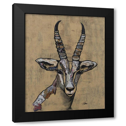 Serengeti Wildlife II Black Modern Wood Framed Art Print with Double Matting by Ritter, Gina
