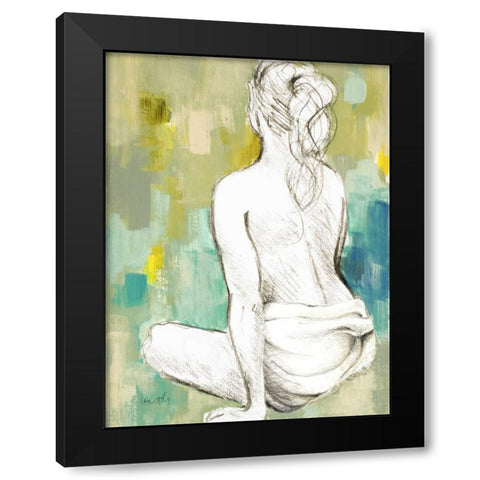 Modern Woman II Black Modern Wood Framed Art Print by Loreth, Lanie