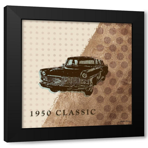 Classy Ride III Black Modern Wood Framed Art Print with Double Matting by Marcon, Michael