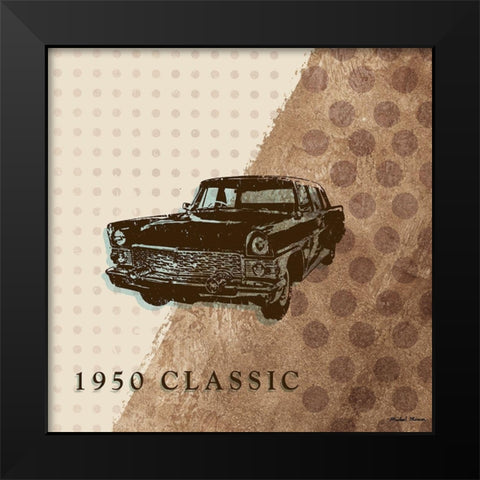 Classy Ride III Black Modern Wood Framed Art Print by Marcon, Michael
