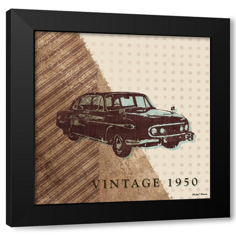 Classy Ride IV Black Modern Wood Framed Art Print with Double Matting by Marcon, Michael