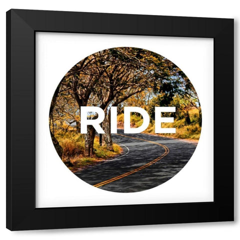 Active Type I Black Modern Wood Framed Art Print by Nawrocke, Bruce