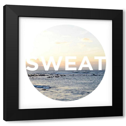 Active Type III Black Modern Wood Framed Art Print with Double Matting by Nawrocke, Bruce