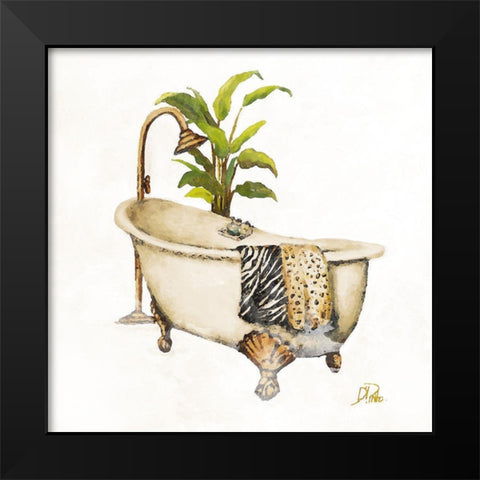 Le Tub I Black Modern Wood Framed Art Print by Pinto, Patricia