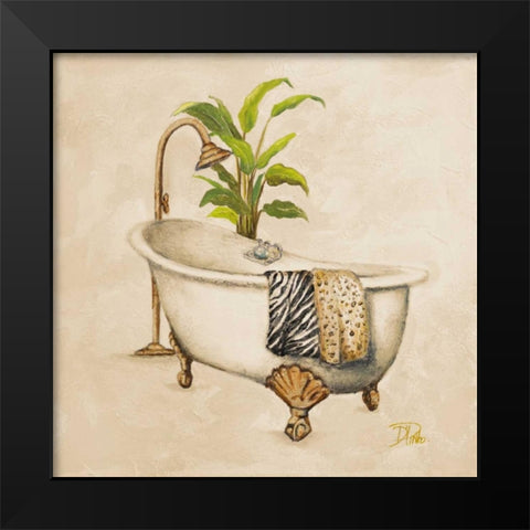 Le Tub I Black Modern Wood Framed Art Print by Pinto, Patricia