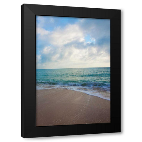 Cool Beach II Black Modern Wood Framed Art Print by Bryant, Susan