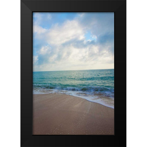 Cool Beach II Black Modern Wood Framed Art Print by Bryant, Susan