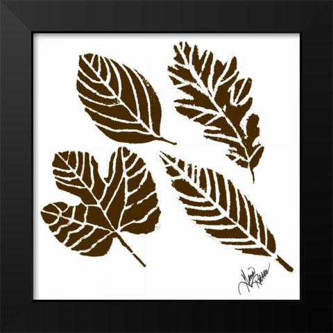 Rustic Birch Trail Accent I Black Modern Wood Framed Art Print by Ritter, Gina