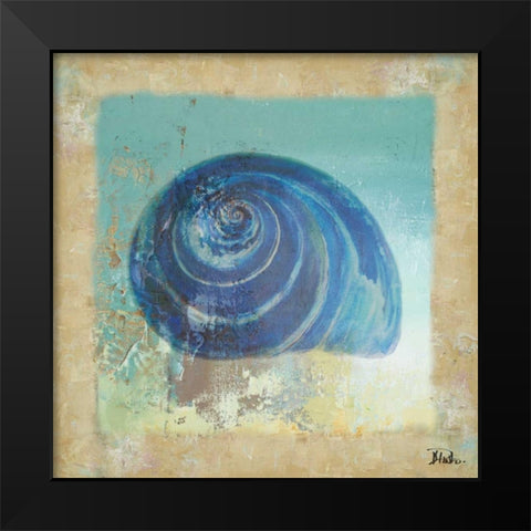 Fusion of the Sea II Black Modern Wood Framed Art Print by Pinto, Patricia